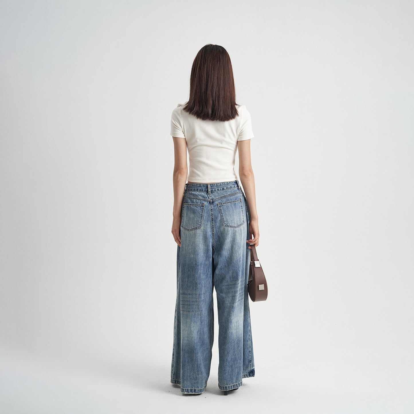 High Waist Loose Jeans